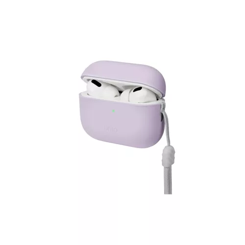 UNIQ Lino Case AirPods Pro 2 gen készülékhez szilikon tok lila