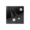 USAMS U35 Lightning kábel 2A Gyors töltés 1m SJ364USB01 (US-SJ364) fekete
