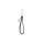 Guess pendant GUSTSASSK telefonpánt Chain Metal Logo Charm fekete