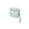 UNIQ Lino Case AirPods Pro 2 gen készülékhez szilikon tok mentazöld