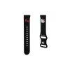 Hello Kitty Universal Strap HKUWMSCHBLK Silicone Kitty Head fekete 20mm