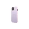 Guess GUHCP13SPSASBPU iPhone 13 mini 5,4" készülékhez tok – Saffiano Hot Stamp & Metal Logo – lila