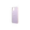 Guess GUHCP13SPSASBPU iPhone 13 mini 5,4" készülékhez tok – Saffiano Hot Stamp & Metal Logo – lila