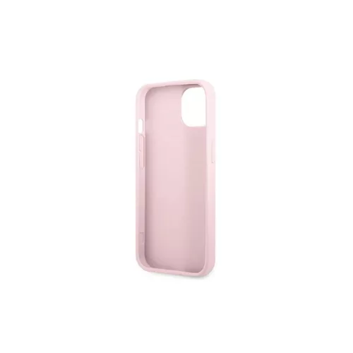 Guess GUHCP13SPSASBPU iPhone 13 mini 5,4" készülékhez tok – Saffiano Hot Stamp & Metal Logo – lila