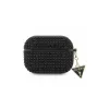 Guess GUAPHDGTPK AirPods Pro készülékhez tok Rhinestone Triangle Charm fekete