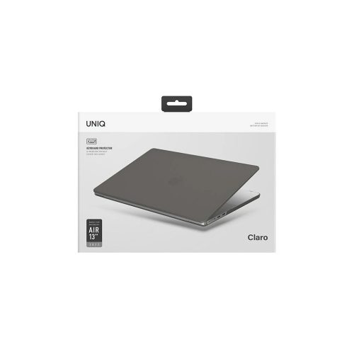 UNIQ Claro Bookcase tok MacBook Air 13 (2022) készülékhez füstszürke