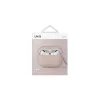 UNIQ Lino Case AirPods Pro 2 gen készülékhez szilikon tok púderrózsaszín