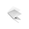 UNIQ Claro Bookcase tok MacBook Air 13 (2022) készülékhez matte clear galambszürke