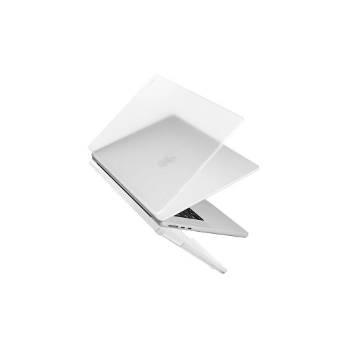 UNIQ Claro Bookcase tok MacBook Air 13 (2022) készülékhez matte clear galambszürke