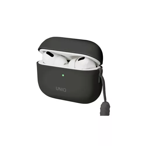 UNIQ Lino Case AirPods Pro 2 gen készülékhez szilikon tok hamu szürke