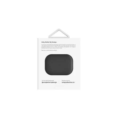 UNIQ Lino Case AirPods Pro 2 gen készülékhez szilikon tok hamu szürke