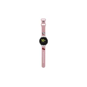   Hello Kitty univerzális szíj HKUWMSCHBLP Silicone Kitty Head rózsaszín 20mm