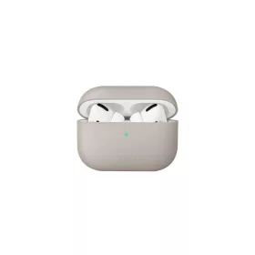   UNIQ Lino Case AirPods Pro készülékhez szilikon tok bézs, elefántcsont