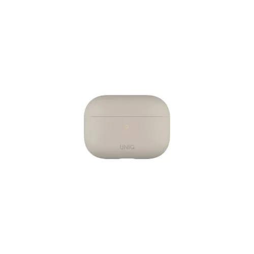 UNIQ Lino Case AirPods Pro készülékhez szilikon tok bézs, elefántcsont