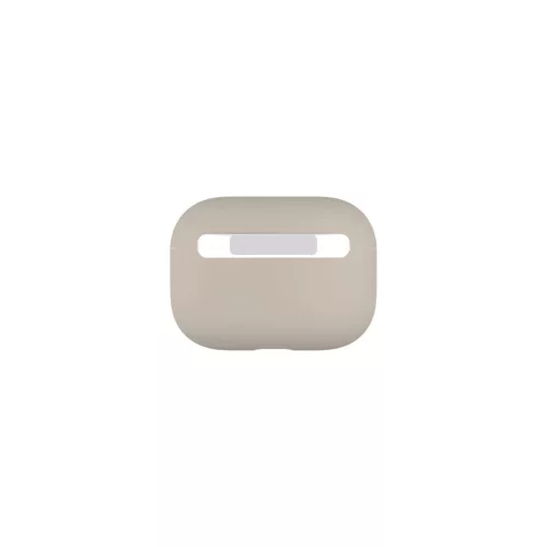 UNIQ Lino Case AirPods Pro készülékhez szilikon tok bézs, elefántcsont