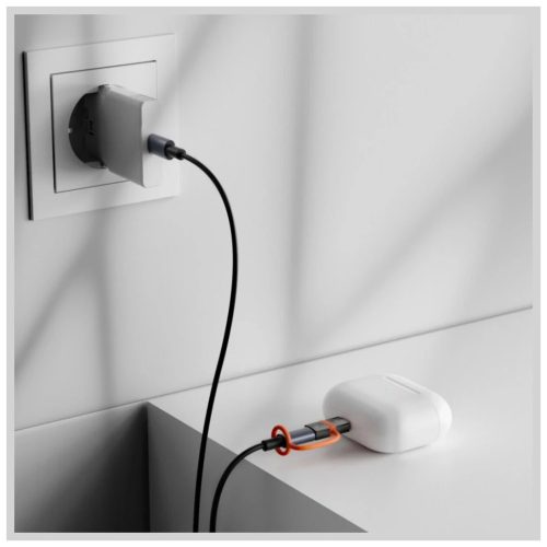 4smarts USB-C to Lightning PD 27W adapter 2 db szürke