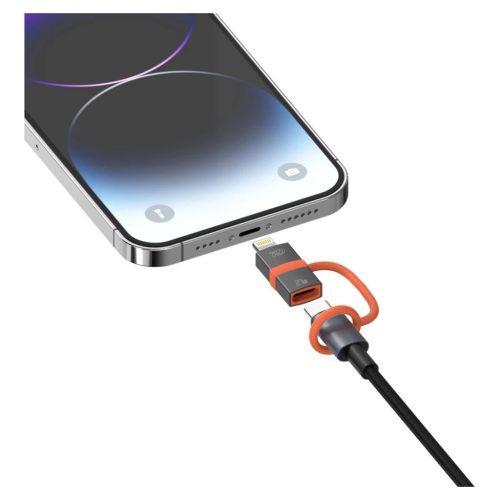 4smarts USB-C to Lightning PD 27W adapter 2 db szürke
