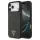 Guess Leather 4G Triangle Strass MagSafe tok iPhone 17 Pro Max készülékhez fekete