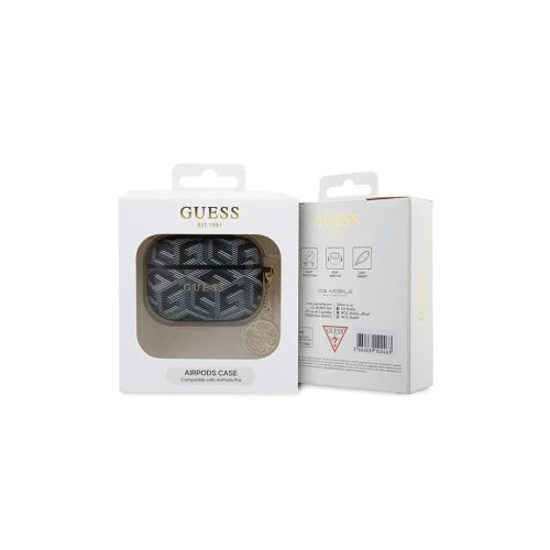 Guess GUAPPGCE4CK AirPods Pro készülékhez tok GCube Charm fekete