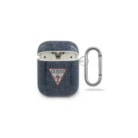   Guess GUACA2TPUJULDB AirPods készülékhez tok Jeans Collection sötétkék