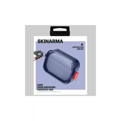 Skinarma Saido tok AirPods Pro 2 készülékhez sötétkék