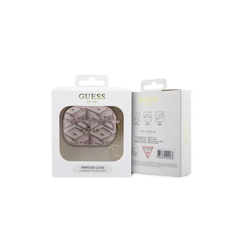 Guess GUAPPGCE4CP AirPods Pro készülékhez tok rózsaszín GCube Charm
