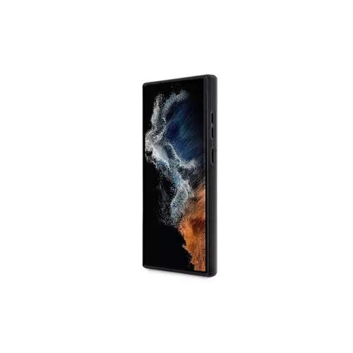 Guess GUHCS23LPCUMAK S23 Ultra S918 készülékhez keménytok Marble fekete