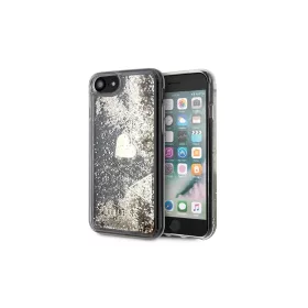   Guess GUOHCI8GLHFLGO iPhone 7/8/SE 2020/SE 2022 készülékhez keménytok Glitter Charms arany