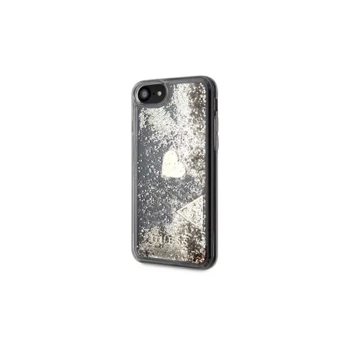 Guess GUOHCI8GLHFLGO iPhone 7/8/SE 2020/SE 2022 készülékhez keménytok Glitter Charms arany