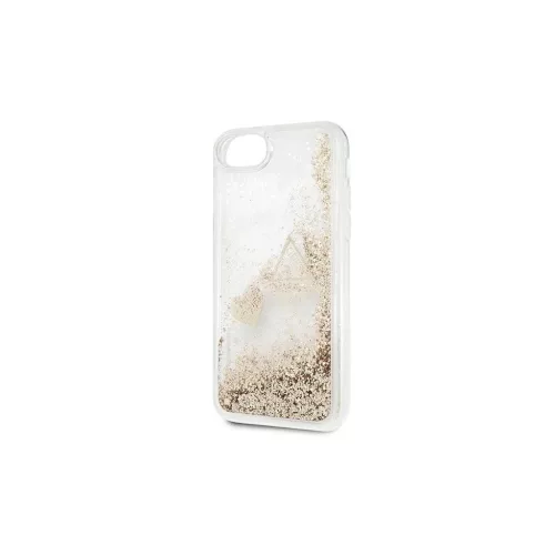 Guess GUOHCI8GLHFLGO iPhone 7/8/SE 2020/SE 2022 készülékhez keménytok Glitter Charms arany
