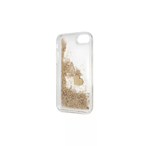 Guess GUOHCI8GLHFLGO iPhone 7/8/SE 2020/SE 2022 készülékhez keménytok Glitter Charms arany