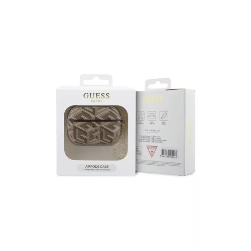 Guess GUAPPGCE4CW AirPods Pro készülékhez tok GCube Charm barna
