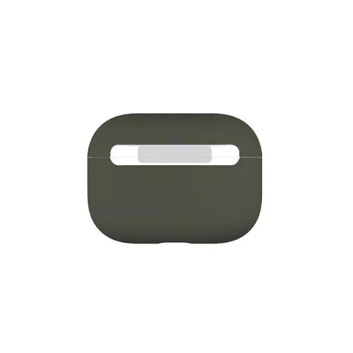 UNIQ Lino Case AirPods Pro Silicone tok AirPods Pro készülékhez szürke mohazöld
