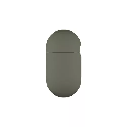 UNIQ Lino Case AirPods Pro Silicone tok AirPods Pro készülékhez szürke mohazöld