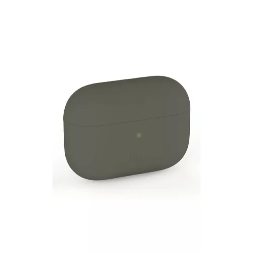 UNIQ Lino Case AirPods Pro Silicone tok AirPods Pro készülékhez szürke mohazöld
