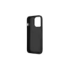 Guess GUHCP13LSA4GSBK iPhone 13 Pro/ 13 6,1" készülékhez kemény tok Saffiano 4G Metal Logo fekete