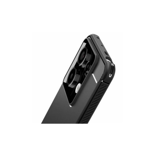 Spigen Rugged Armor Xiaomi Redmi Note 13 Pro 5G / Poco X6 5G készülékhez tok, matt fekete ACS07254