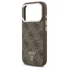Tok Guess 4G Triangle Logo MagSafe iPhone 17 Pro készülékhez barna