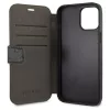 Guess GUFLBKSP12L4GG iPhone 12 Pro Max 6,7" készülékhez füzet tok 4G Charms Collection aszürke