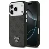 Guess 4G Triangle Logo MagSafe tok iPhone 17 Pro készülékhez fekete ezüst