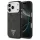 Guess 4G Triangle Logo MagSafe tok iPhone 17 Pro készülékhez fekete ezüst