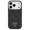 Guess 4G Triangle Logo MagSafe tok iPhone 17 Pro készülékhez fekete ezüst