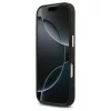 Guess 4G Triangle Logo MagSafe tok iPhone 17 Pro készülékhez fekete ezüst