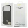 Guess 4G Triangle Logo MagSafe tok iPhone 17 Pro készülékhez fekete ezüst