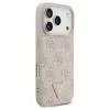 Guess Leather 4G Triangle Strass MagSafe tok iPhone 17 Pro készülékhez rózsaszín