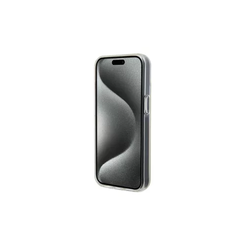 Guess GUHCP14SHDECMI iPhone 14 / 15 / 13 6.1" készülékhez kemény tok IML Faceted Mirror Disco Iridesc