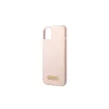 Guess GUHMP13SSBPLP iPhone 13 mini 5,4" készülékhez kemény tok Silicone Logo Plate MagSafe rózsaszín