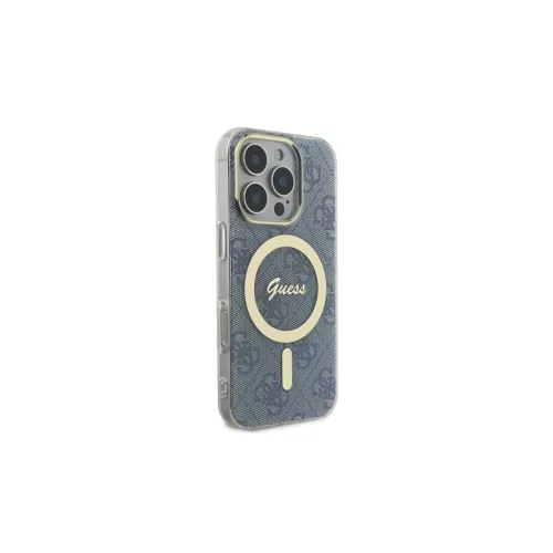 Guess GUHMP16XH4STB iPhone 16 Pro Max készülékhez keménytok IML 4G MagSafe kék