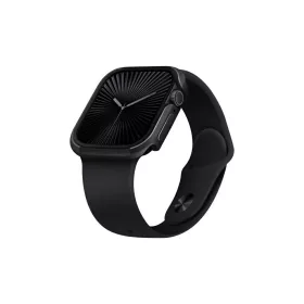   UNIQ Valencia tok Apple Watch Series 46mm készülékhez éjfekete