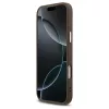 Guess 4G Triangle Logo MagSafe tok iPhone 17 Pro Max készülékhez barna